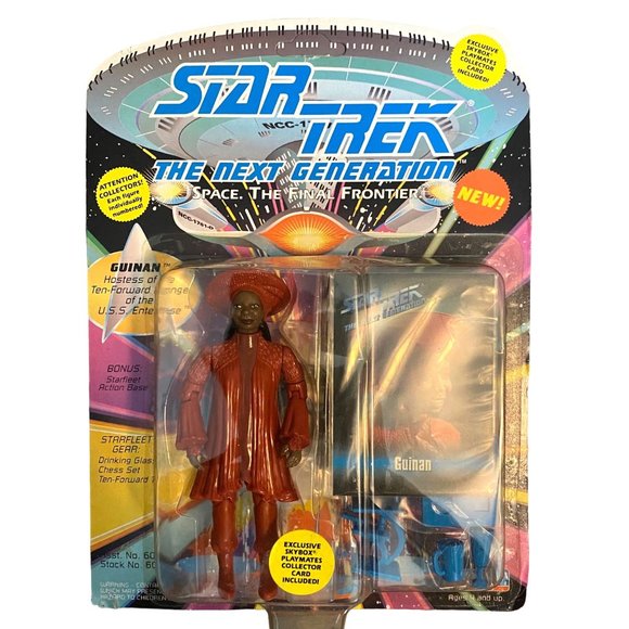 Playmates Star Trek The Next Generation Guinan Action Figure Collectible - Picture 1 of 9
